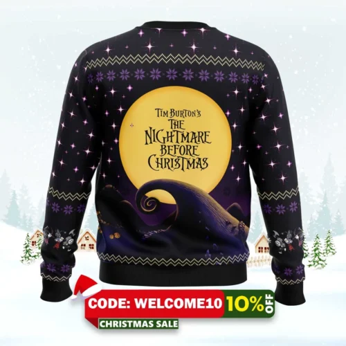 the nightmare before christmas ugly christmas sweater 2