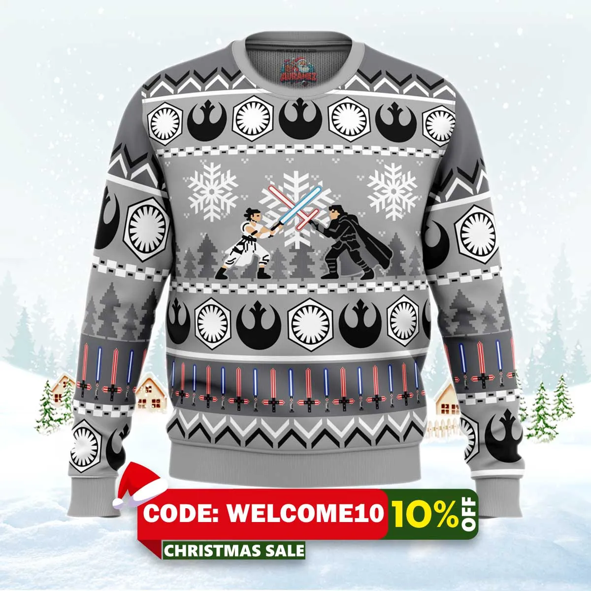 the rise of the holidays star wars ugly christmas sweater 1 the rise of the holidays star wars ugly christmas sweater 1
