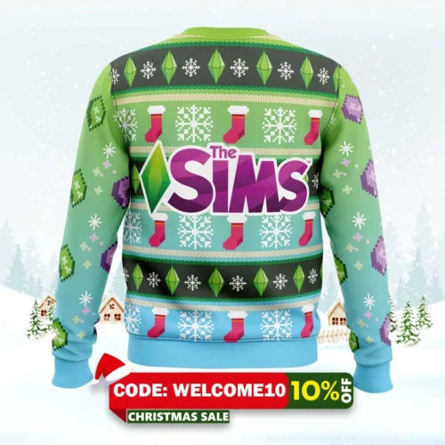 the sims ugly christmas sweater 2