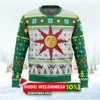 the sun dark souls ugly christmas sweater 1