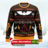 the sweater that lived harry potter ugly christmas sweater 1