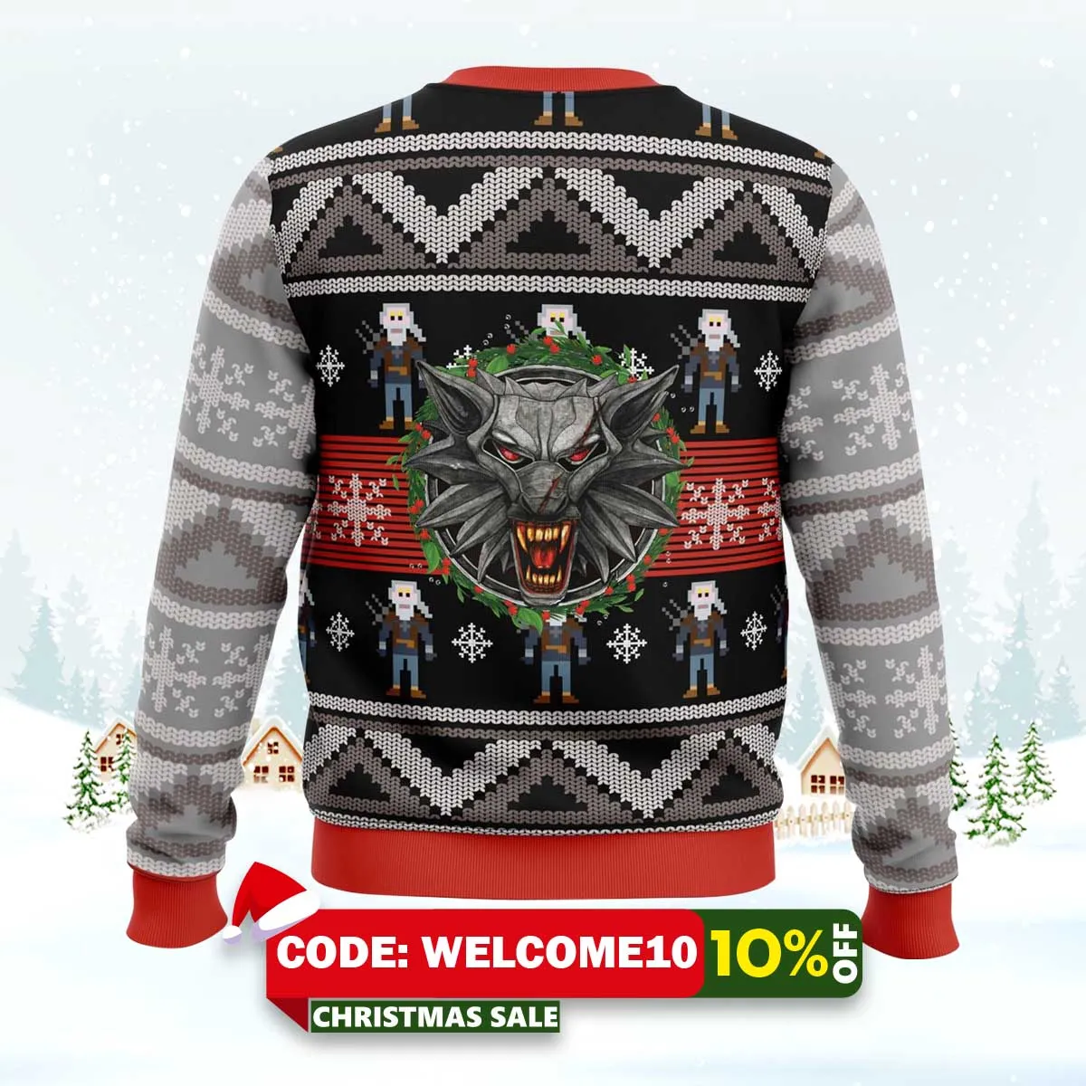 the witcher 2 ugly christmas sweater 2 the witcher 2 ugly christmas sweater 2