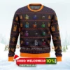 there is one impostor among us ugly christmas sweater 1
