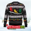 three little birds bob marley ugly christmas sweater 1