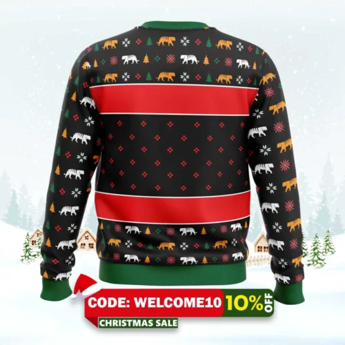 tiger king joe exotic ugly christmas sweater 2