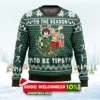 tis the season to be tipsy bungo stray dogs ugly christmas sweater 1