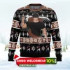 toji fushiguro chibi jujutsu kaisen ugly christmas sweater 1