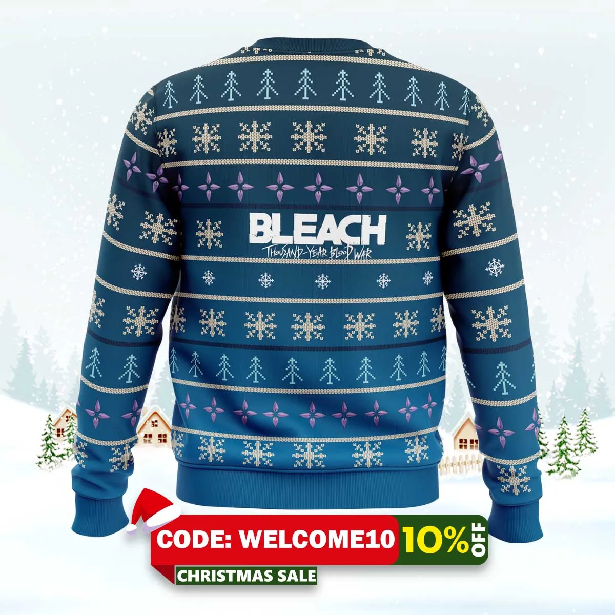 toshiro hitsugaya bleach ugly christmas sweater 2 toshiro hitsugaya bleach ugly christmas sweater 2