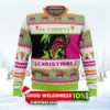 ultimate warrior christmas pro wrestling ugly christmas sweater 1