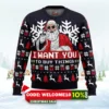 uncle santa claus ugly christmas sweater 1