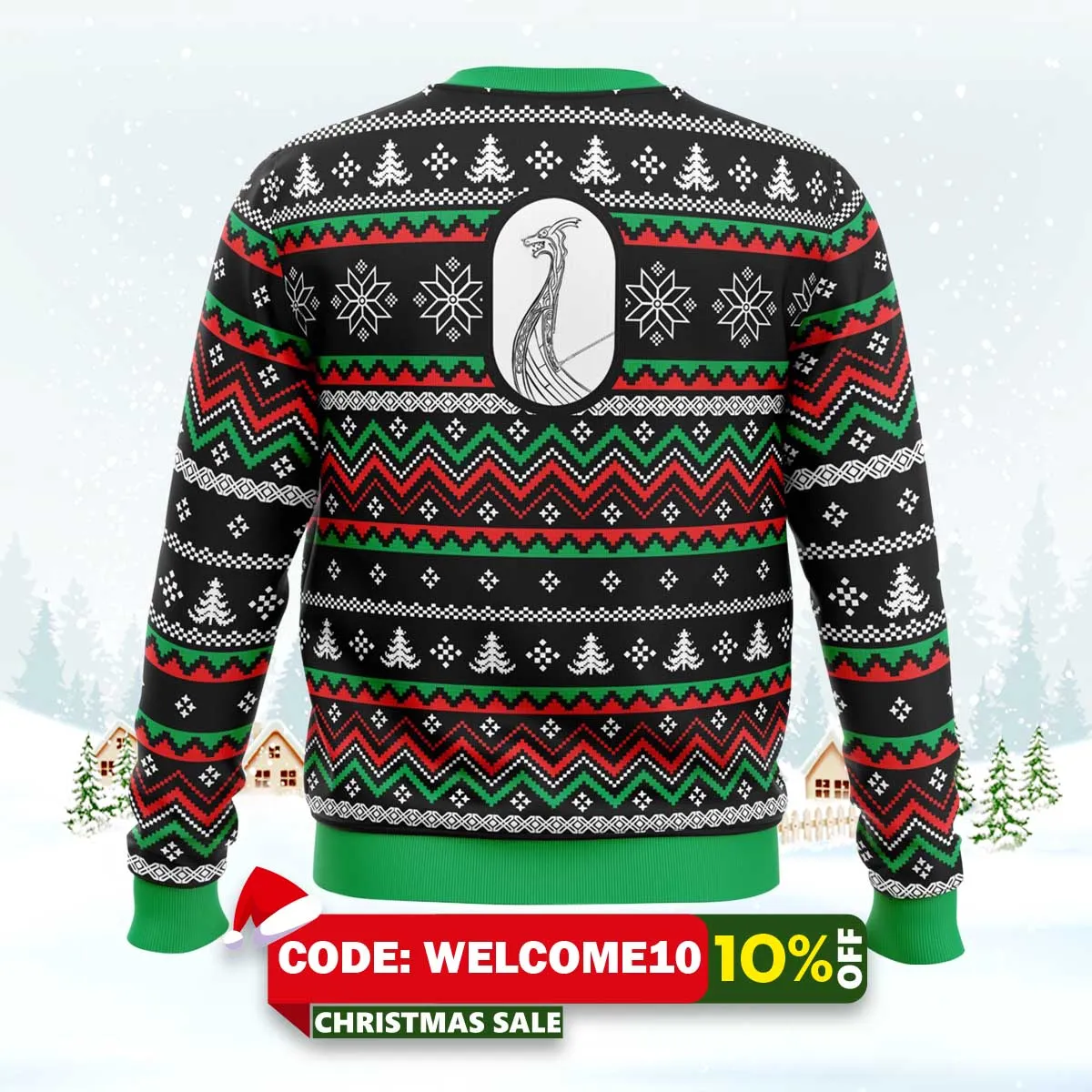 viking ship vinland saga christmas sweater 2 viking ship vinland saga christmas sweater 2