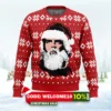 viva la navidad santa che guevarra ugly christmas sweater 1