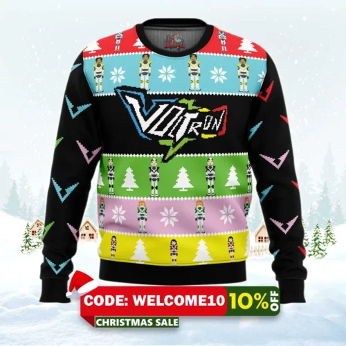 voltron ugly christmas sweater 1