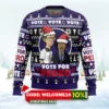 vote for pedro napoleon dynamite ugly christmas sweater 1
