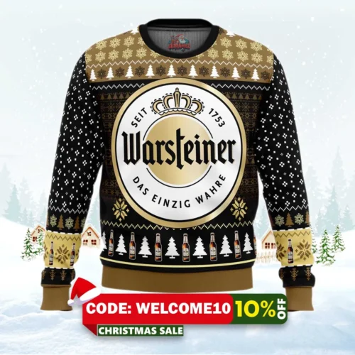 warsteiner ugly christmas sweater 1