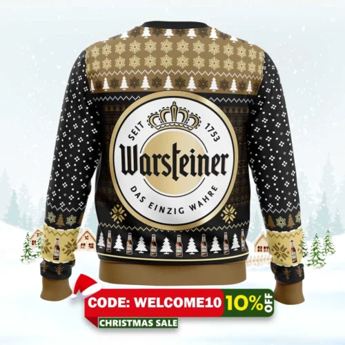 warsteiner ugly christmas sweater 2