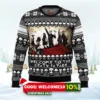 welcome to the death parade ugly christmas sweater 1