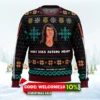 what does katana mean samurai cop ugly christmas sweater 1