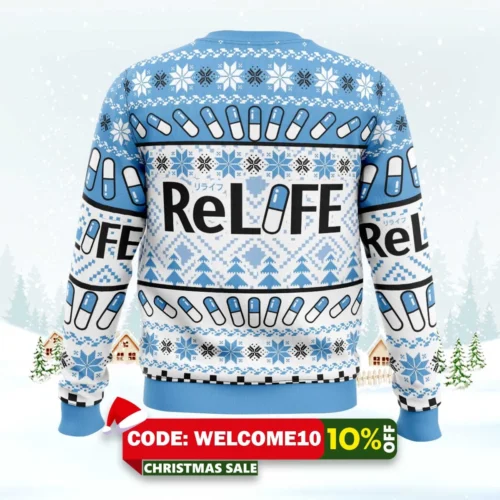 what is this sadist talking about relife ugly christmas sweater 2