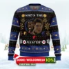 whose the master the last dragon ugly christmas sweater 1