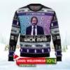 wick mas john wick ugly christmas sweater 1