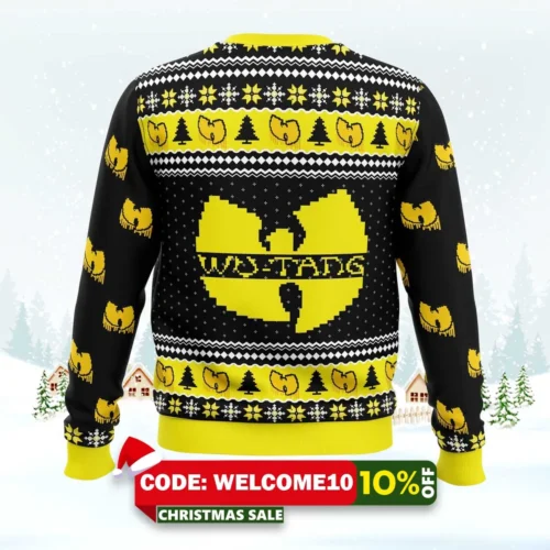 wu tang clan ugly christmas sweater 2