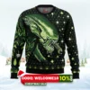 xenomorph alien ugly christmas sweater 1