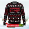 yippe ki yay die hard ugly christmas sweater 1