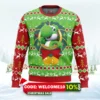 yoshi super mario ugly christmas sweater 1