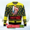 you make it fell like christmas chainsaw man ugly christmas sweater 1