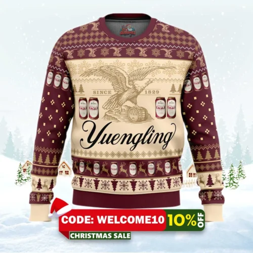 yuengling ugly christmas sweater 1