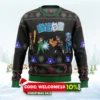 yuyu hakusho ghost fighter characters ugly christmas sweater 1