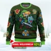 zelda link green ugly christmas sweater 1